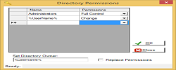 Directory permissions